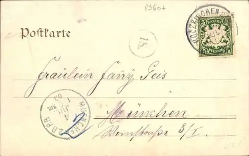 Ak Holzkirchen in Oberbayern, Totalansicht