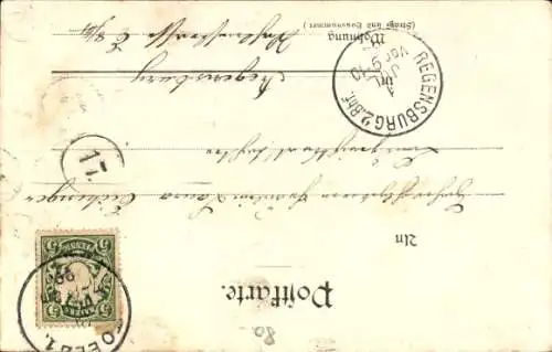 Künstler Ak Lucas, Max, München Bayern, Serie Bayerische Trachten No. 3616