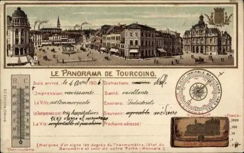 Litho Tourcoing Nord, Panorama, Thermometer