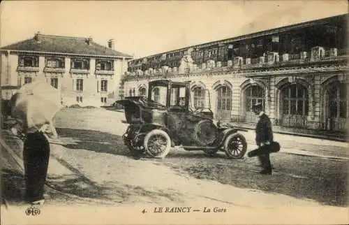 Ak Le Raincy Seine Saint Denis, Gare