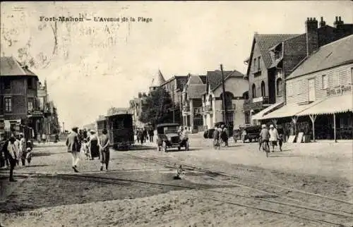 Ak Fort Mahon Plage Somme, Avenue de la Plage