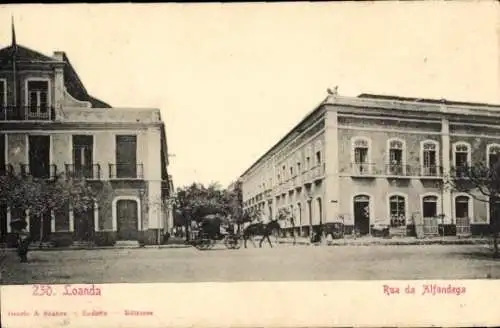 Ak Luanda Angola, Rua da Alfandega