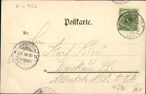 Litho Kirchberg in Sachsen, Ballhaus Wiener Spitze