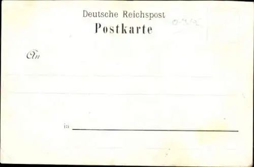 Litho Niederfrohna in Sachsen, Gasthof Fichtigsthal