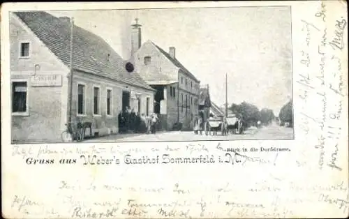 Ak Sommerfeld Kremmen im Havelland, Weber's-Gasthof