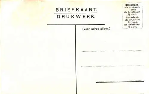 Künstler Ak Koekkoek, M. A., Flamingo, Phoenicopterus roseus Pall.