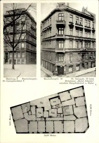 Ak Hamburg Mitte St. Georg, Gasthaus Otto Bannecke, St. Georgstraße 10