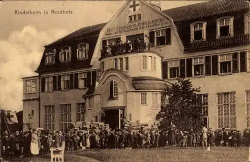 Ak Nordholz Wurster Nordseeküste, Kinderheim