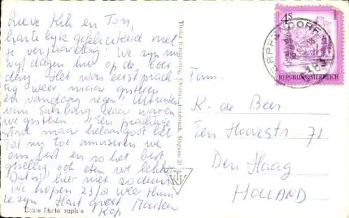 Ak Imst in Tirol, Teilansicht, Kirche, Mieminger