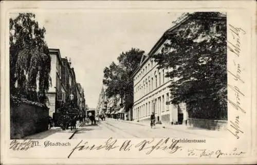 Ak Mönchengladbach am Niederrhein, Crefelderstraße