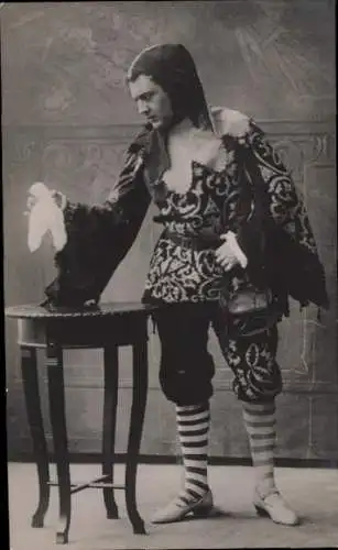 Ak Opernsänger Hans Kreutz, Portrait