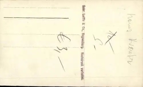 Ak Opernsänger Hans Kreutz, Portrait