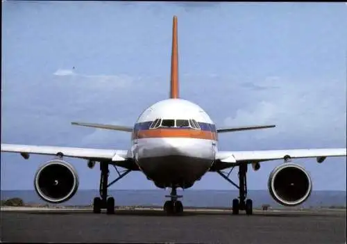 Ak Deutsches Passagierflugzeug, Airbus A 310, Hapag Lloyd