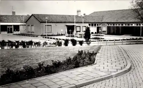 Ak Leerbroek Utrecht Südholland, Rathausplatz