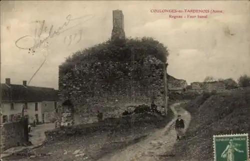 Ak Coulonges en Tardenois Aisne, Rognac, Four banal