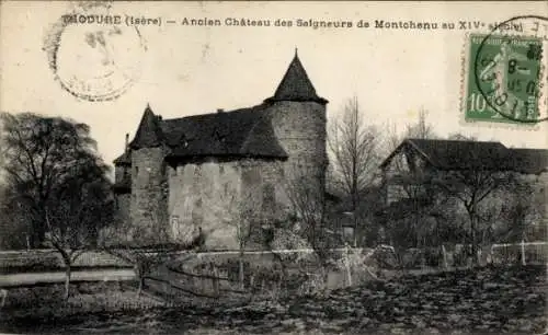 Ak Thodure Isere, Ancien Chateau des Seigneurs de Montchenu