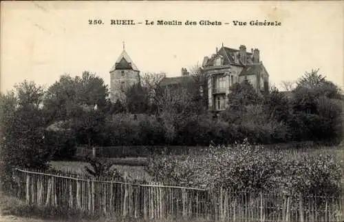 Ak Rueil Seraincourt Val d'Oise, Le Moulin des Gibets, vue generale