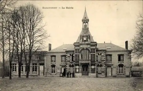 Ak Bazancourt Frankreich, La Mairie