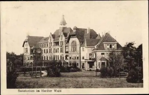 Ak Hardt Mönchengladbach am Niederrhein, Sanatorium im Hardter Wald