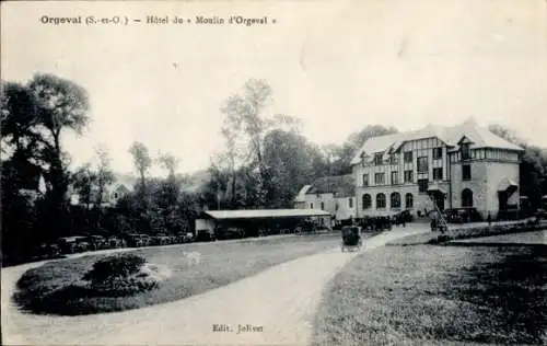 Ak Orgeval Yvelines, Restaurant-Hôtel du Moulin d´Orgeval