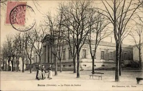 Ak Bazas Gironde, Palais de Justice