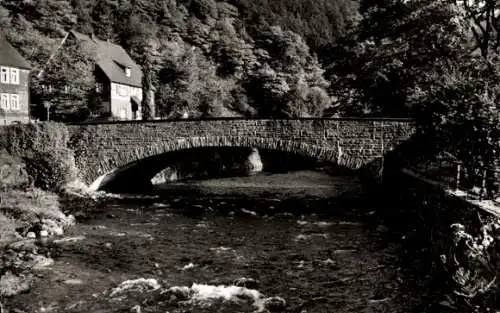 Ak Betzdorf an der Sieg, Hellerbrücke