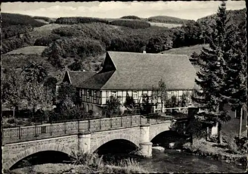 Ak Wenholthausen Eslohe im Sauerland, Pension Haus Wennetal