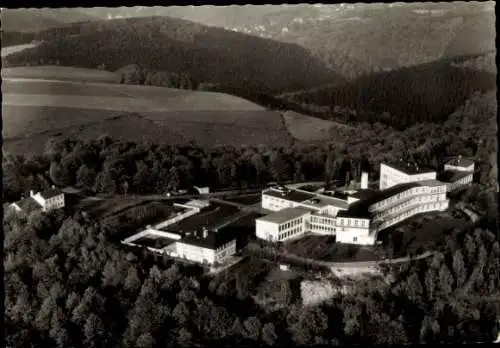 Ak Ennepetal im Ruhrgebiet, Sanatorium Königsfeld, LVA Westfalen, Fliegeraufnahme