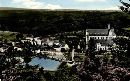 Ak Himmerod Großlittgen in der Eifel, Teilansicht, Haus Zils, Gasthaus, Pension