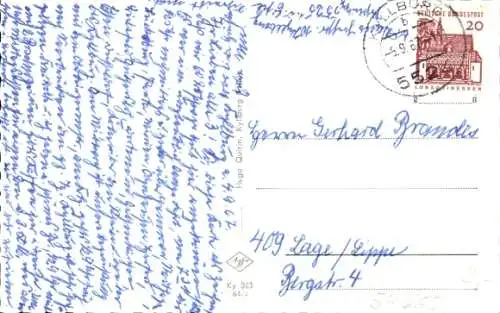 Ak Kyllburg in der Eifel, Totalansicht