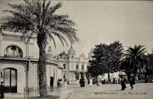 Ak Monte-Carlo Monaco, Place du Casino