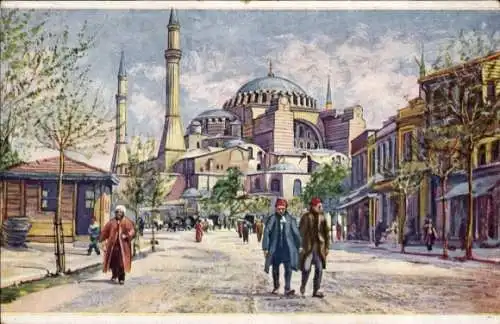 Ak Konstantinopel Istanbul Türkei, Hagia Sophia