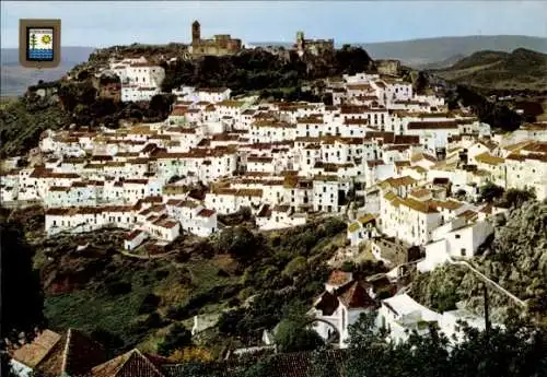 Ak Casares Costa del Sol Andalusien, Gesamtansicht