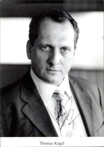 Ak Schauspieler Thomas Kügel, Portrait, Autogramm