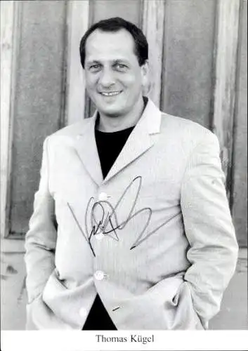 Ak Schauspieler Thomas Kügel, Portrait, Autogramm