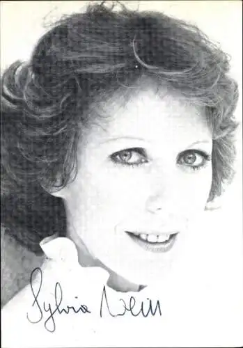 Ak Schauspielerin Sylvia Weiss, Portrait, Autogramm