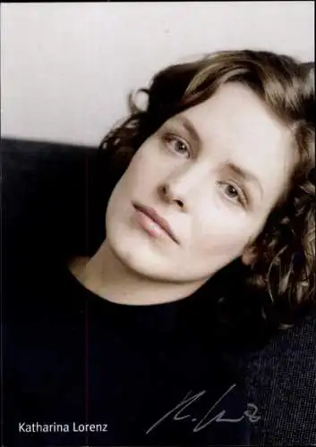 Ak Schauspielerin Katharina Lorenz, Portrait, Autogramm