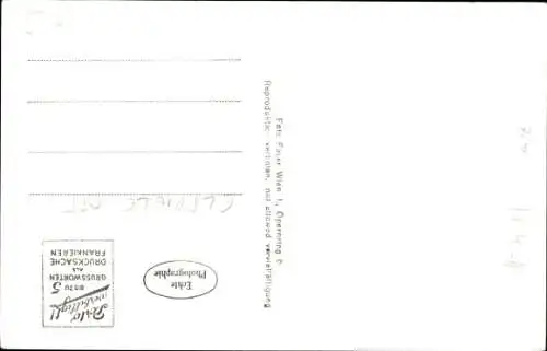 Ak Schauspielerin Elfriede Ott, Portrait, Autogramm