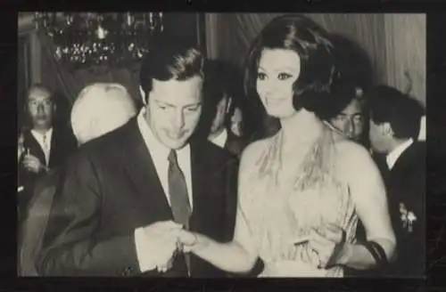 Fotografie Sophia Loren und Marcello Mastroianni, 1965