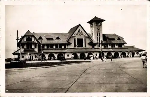 Ak Pointe Noire Republik Kongo, Bahnhof