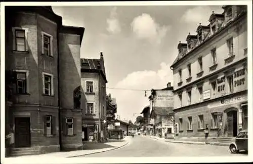 Ak Holzkirchen in Oberbayern, Münchnerstraße, Gasthof Neue Post