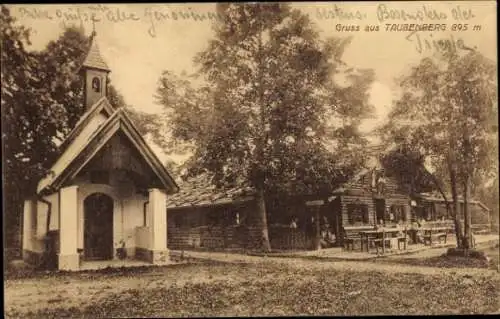 Ak Warngau in Oberbayern, Taubenberg, Gasthaus, Kapelle