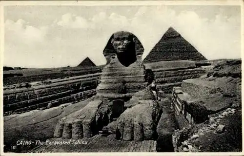 Ak Ägypten, Sphinx, Pyramiden