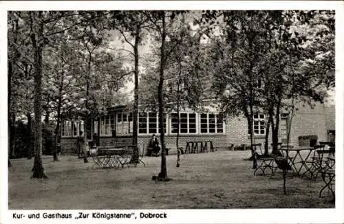 Ak Dobrock Wingst im Kreis Cuxhaven, Kur- u. Gasthaus zur Königstanne