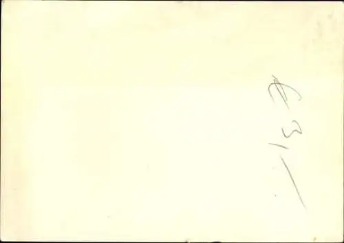 Foto Ak Opernsänger ? Getulio de Ronzi, Portrait, Autogramm