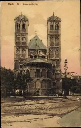 Ak Köln am Rhein, St. Gereonskirche