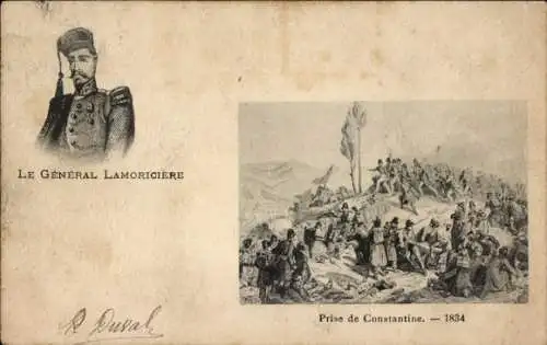 Ak Constantine, Algerien, Gefangennahme von 1834, General Lamoricière