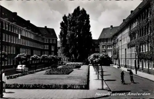 Ak Amsterdam Nordholland Niederlande, Herculesstraat