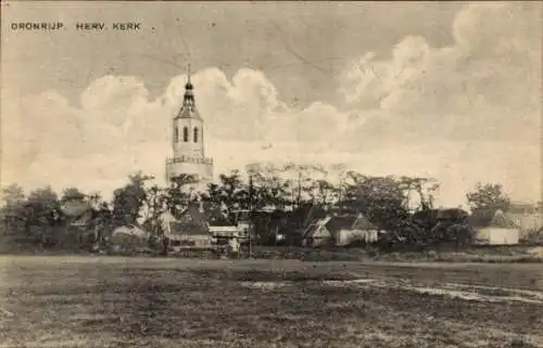 Ak Drrondrijp Fryslân Niederlande, Kirche