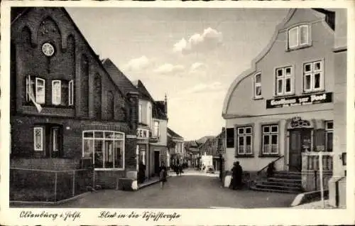 Ak Oldenburg in Holstein, Schuhstraße, Gasthaus zur Post